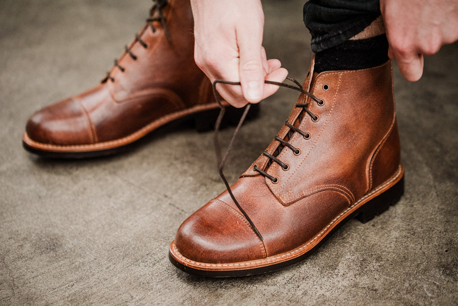 Tejo Boots Military Sole - OldMulla - Boots Store, Handmade By George Family