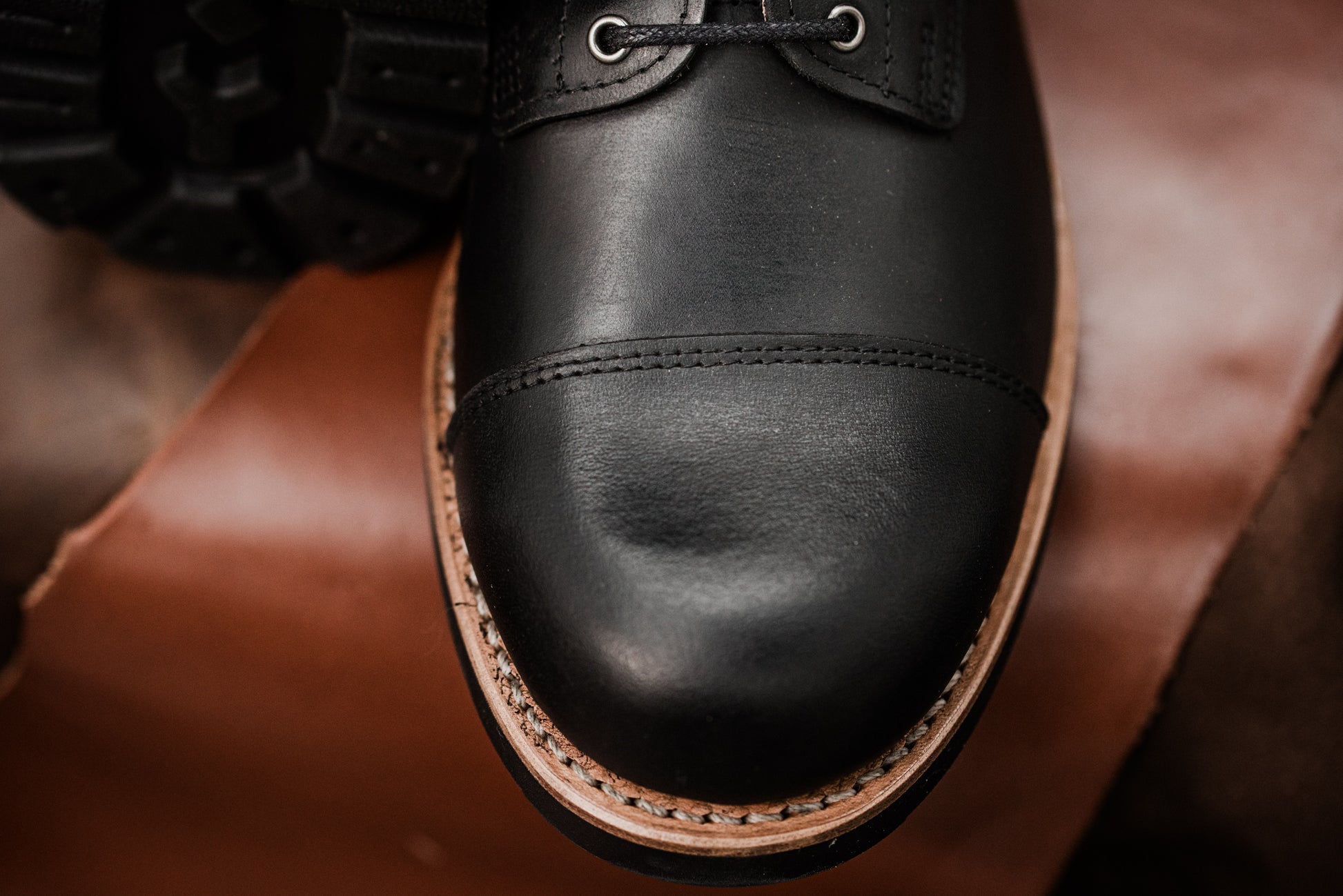 Tejo Black Boots Military Sole - OldMulla - Boots Store, Handmade By George Family