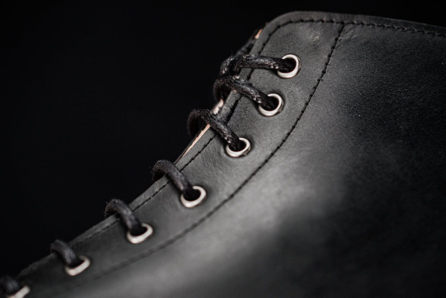 Tejo Black Boots Military Sole - OldMulla - Boots Store, Handmade By George Family