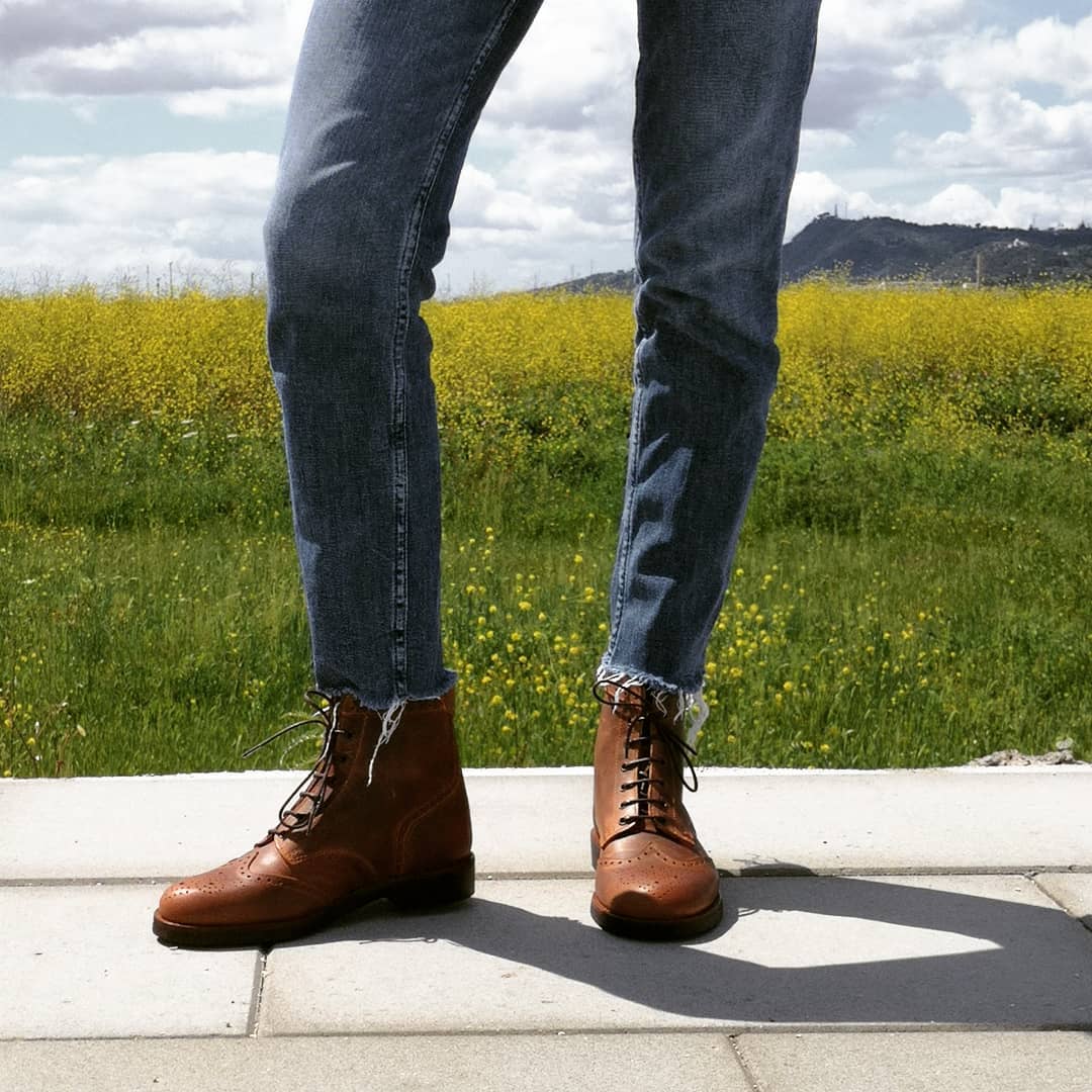 Thursday Captain Arizona Adobe Captain Boots Resoleable Womens