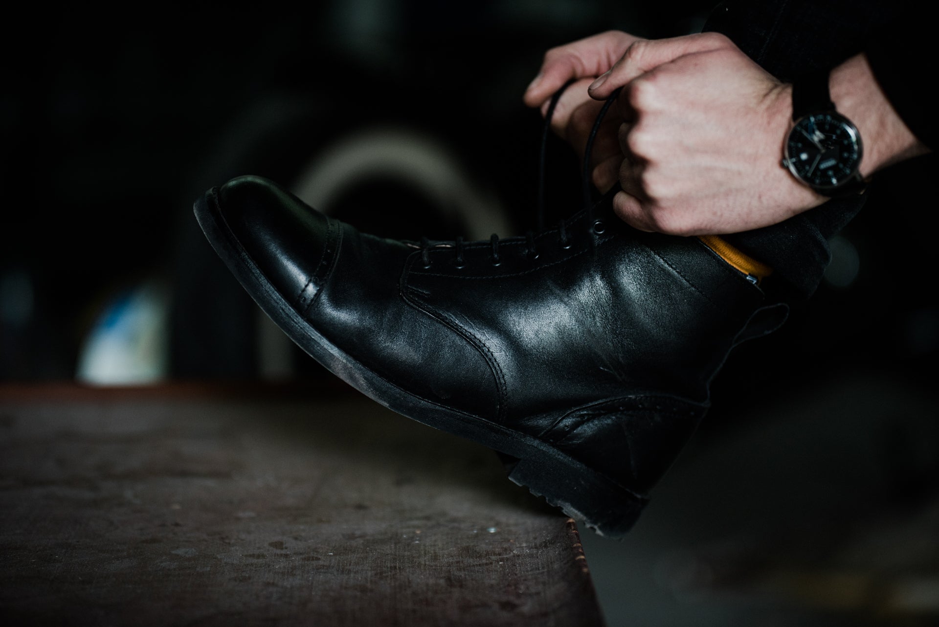 Tejo Black Boots - OldMulla - Boots Store, Handmade By George Family