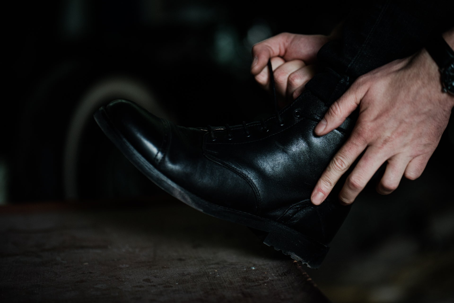 Tejo Black Boots - OldMulla - Boots Store, Handmade By George Family