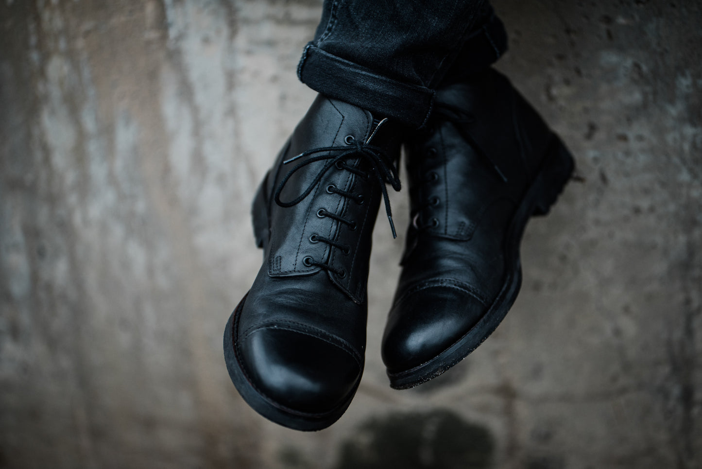 Tejo Black Boots - OldMulla - Boots Store, Handmade By George Family