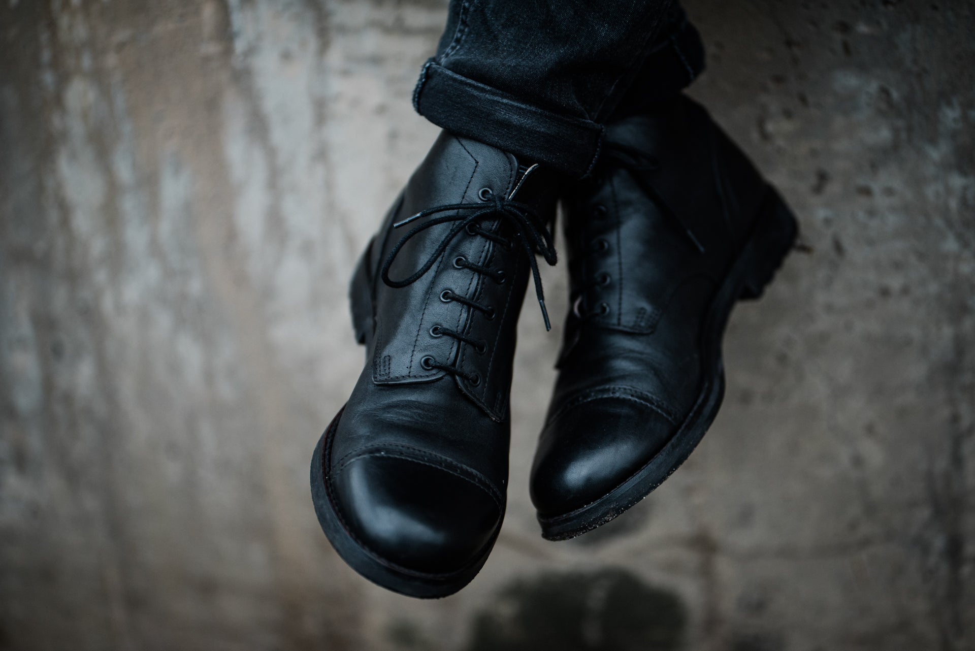 Tejo Black Boots - OldMulla - Boots Store, Handmade By George Family
