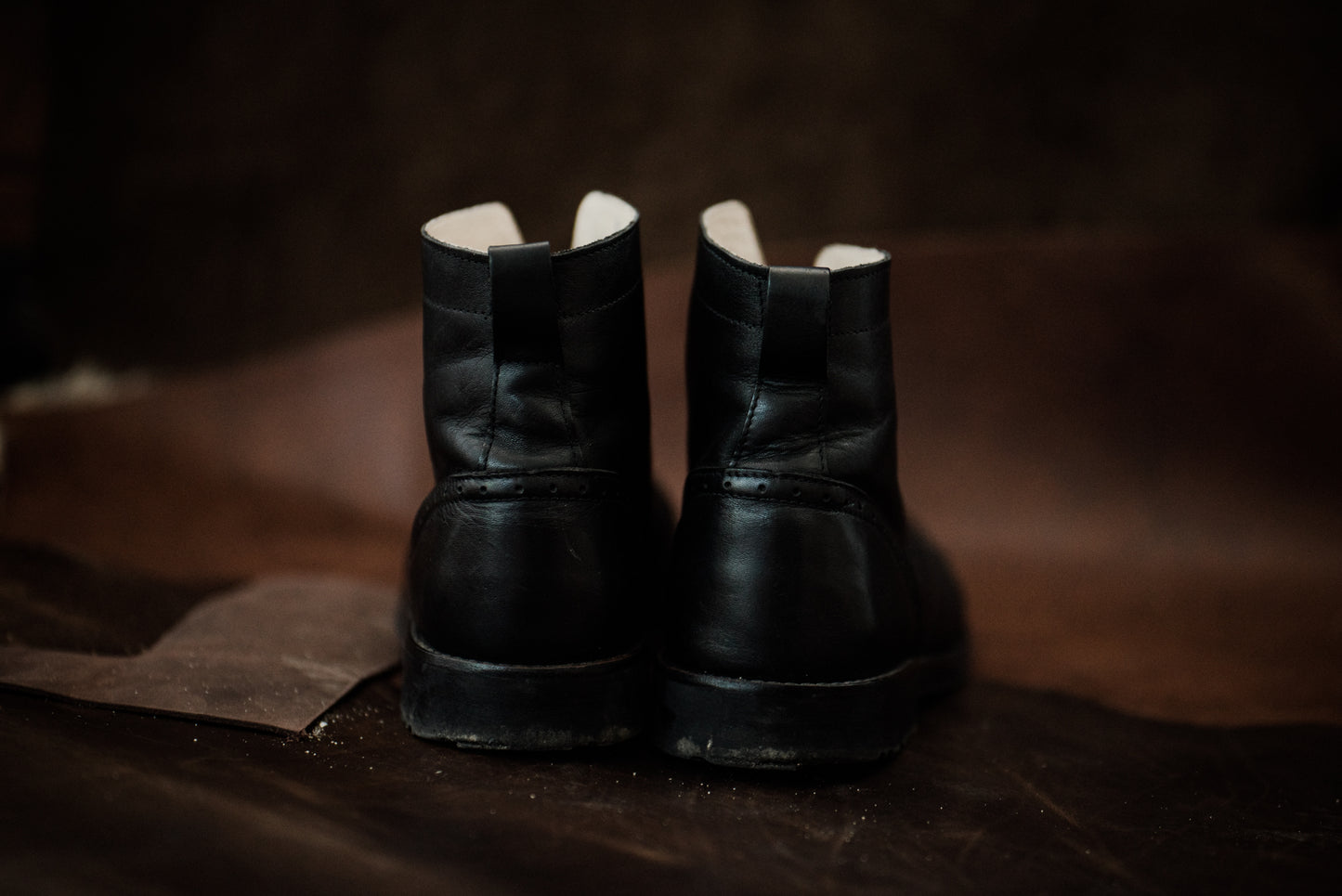 Tejo Black Boots - OldMulla - Boots Store, Handmade By George Family