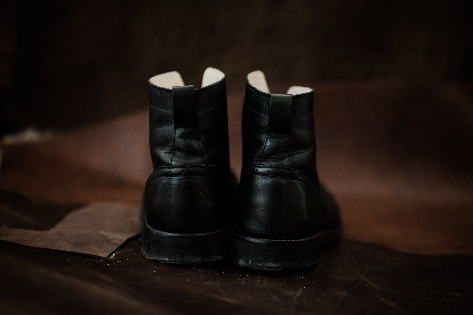 Tejo Black Boots - OldMulla - Boots Store, Handmade By George Family