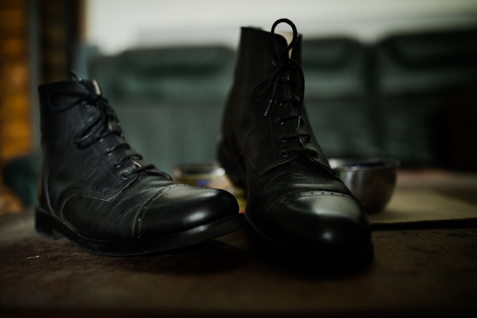 Tejo Black Boots - OldMulla - Boots Store, Handmade By George Family