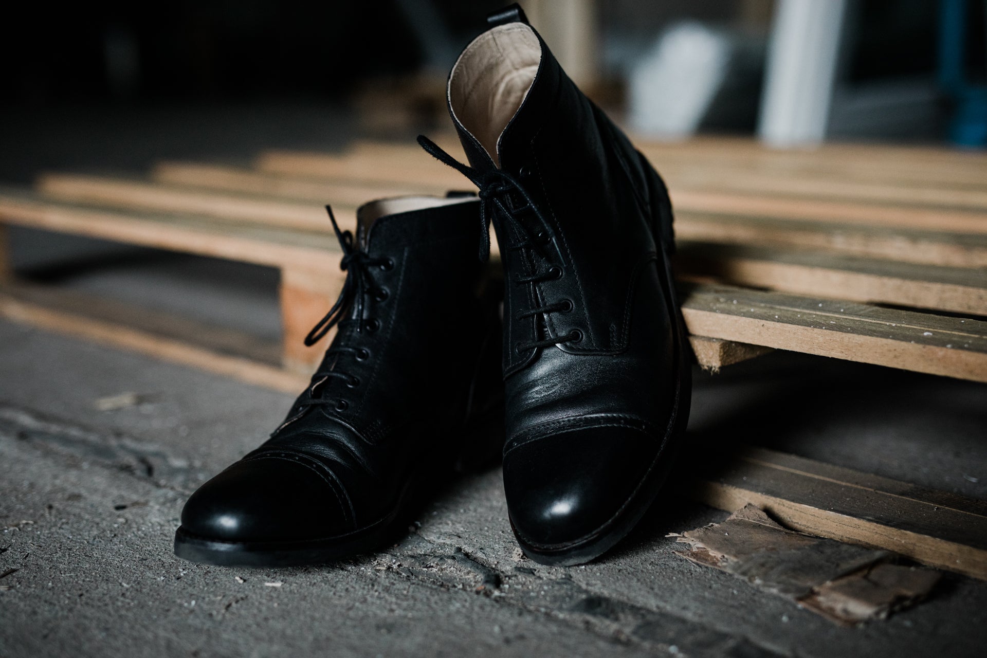 Tejo Black Boots - OldMulla - Boots Store, Handmade By George Family