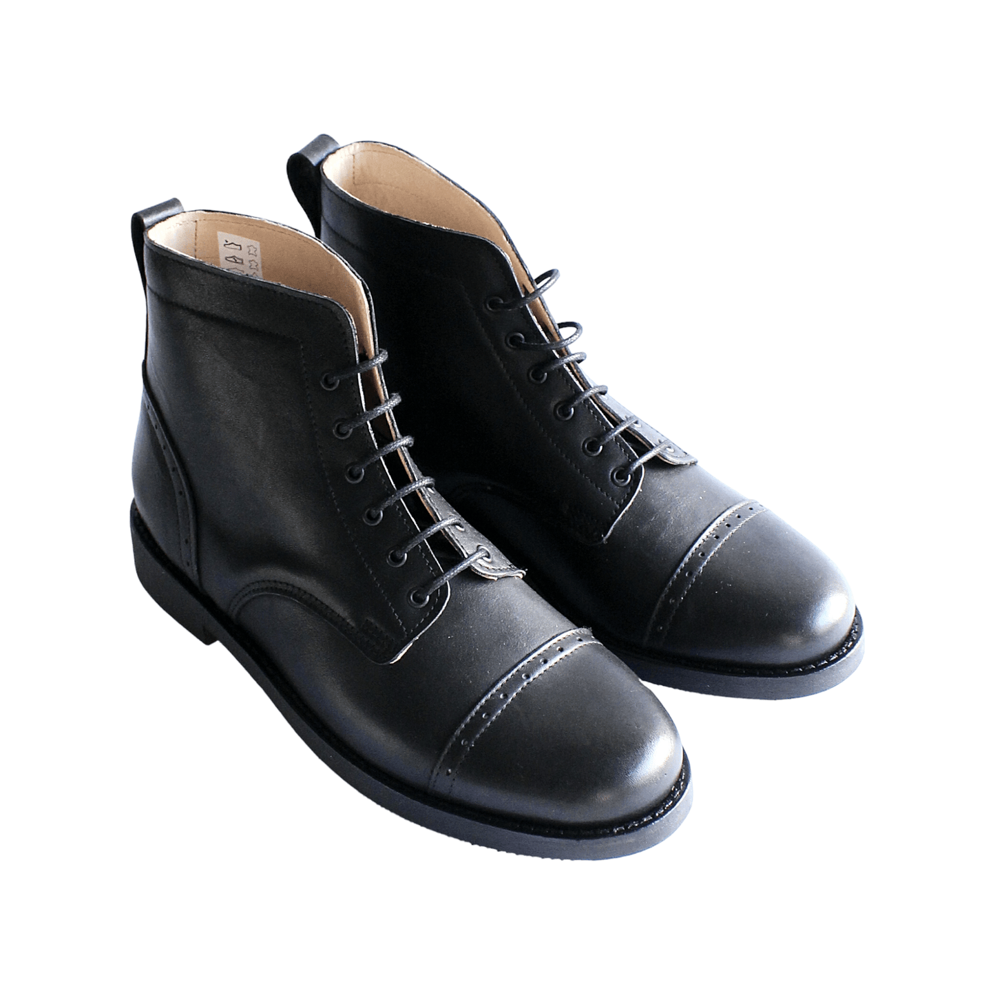Tejo Black Boots - OldMulla - Boots Store, Handmade By George Family