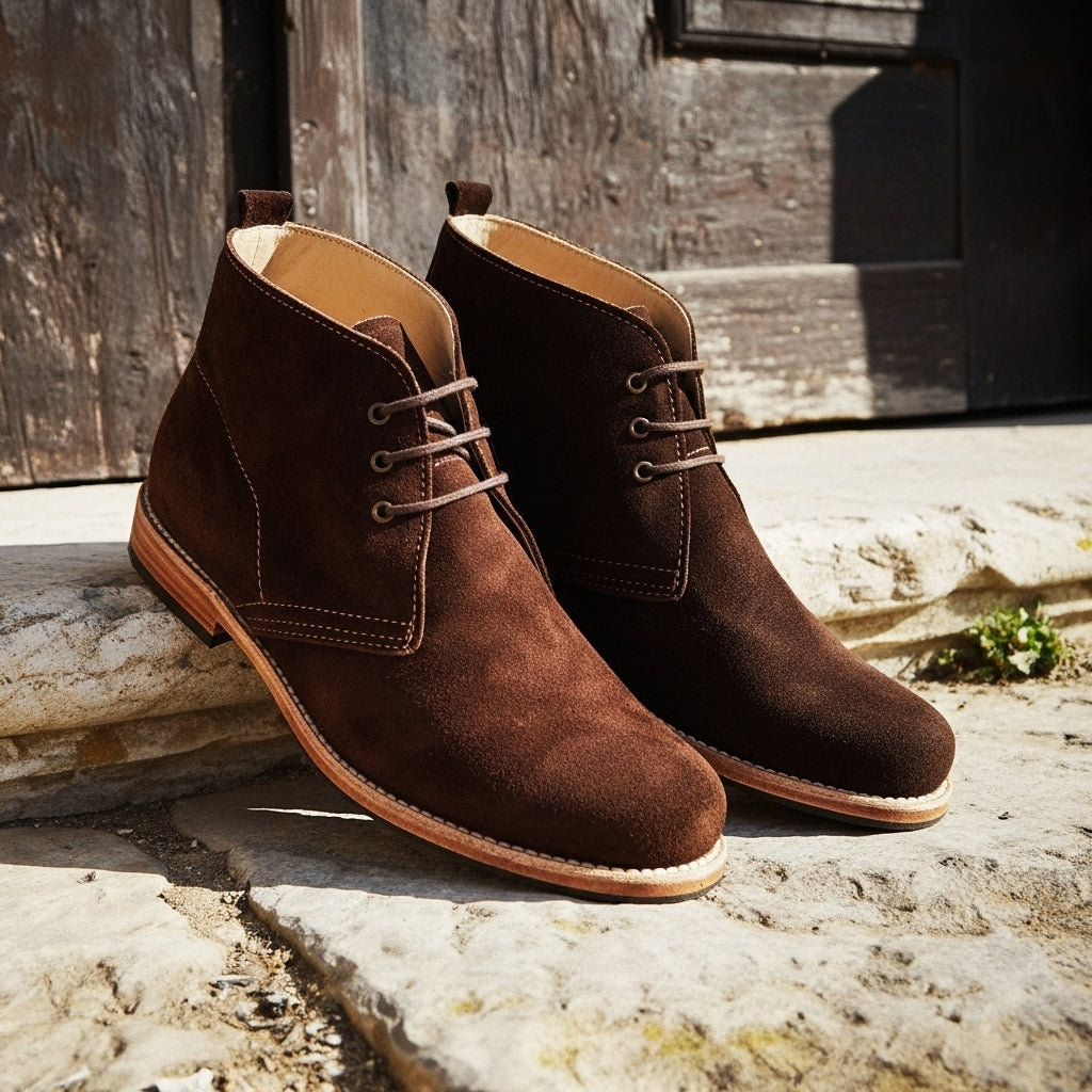 Oldmulla - Boots Store, Handmade By George Family Mira Premium Boots Suede