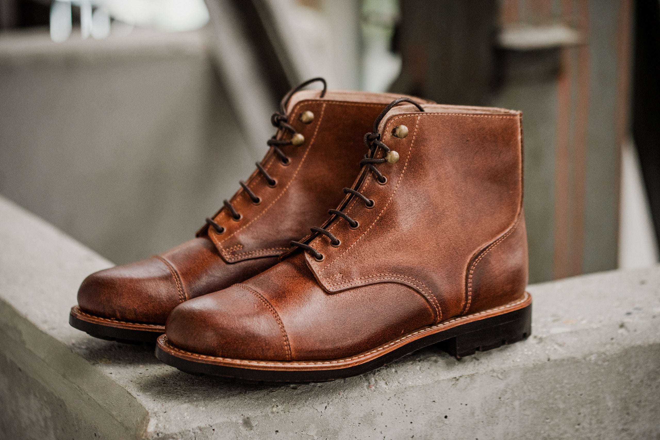 Wood sole clearance boots mens