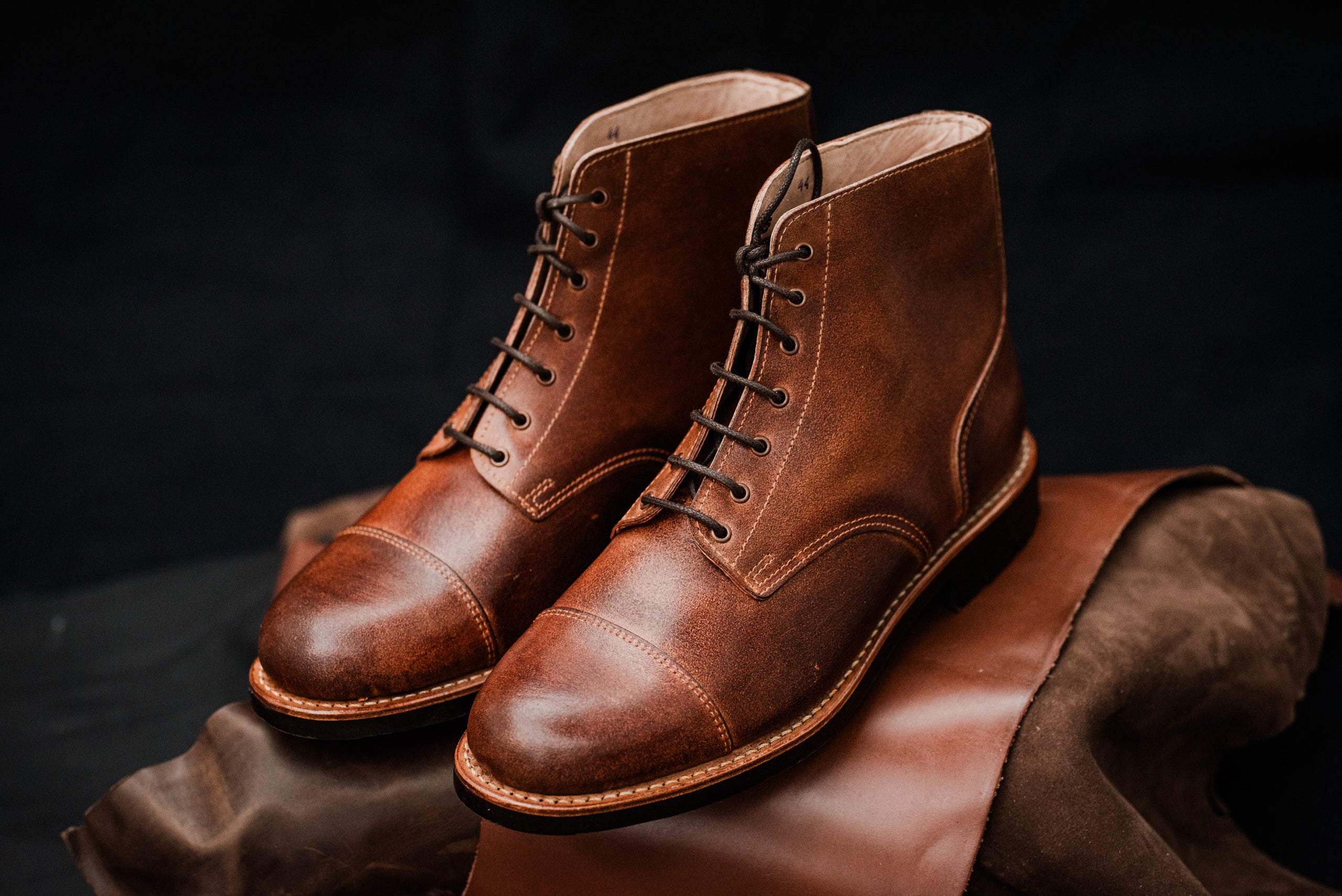 Tejo Boots Military Sole Man Boots Men Leather Sole with Rubber Covers Vintage Boots Men Ankle Boots OldMulla Boots Store Handmade By George Family