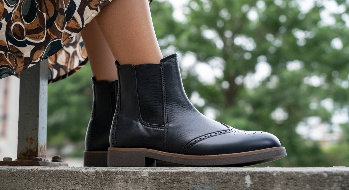 Chelsea Black Women Boots