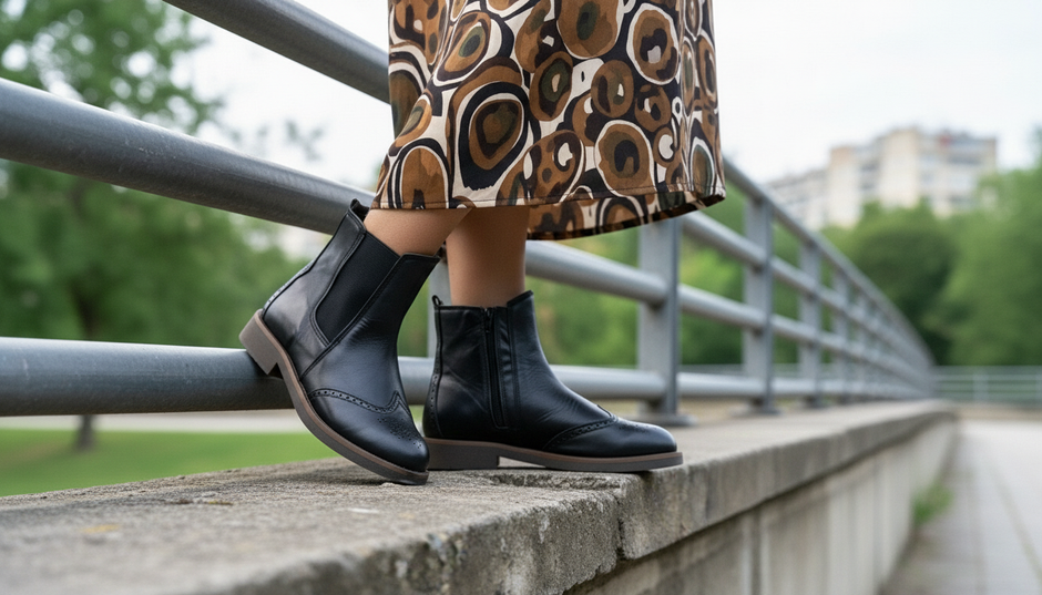 Chelsea Black Women Boots