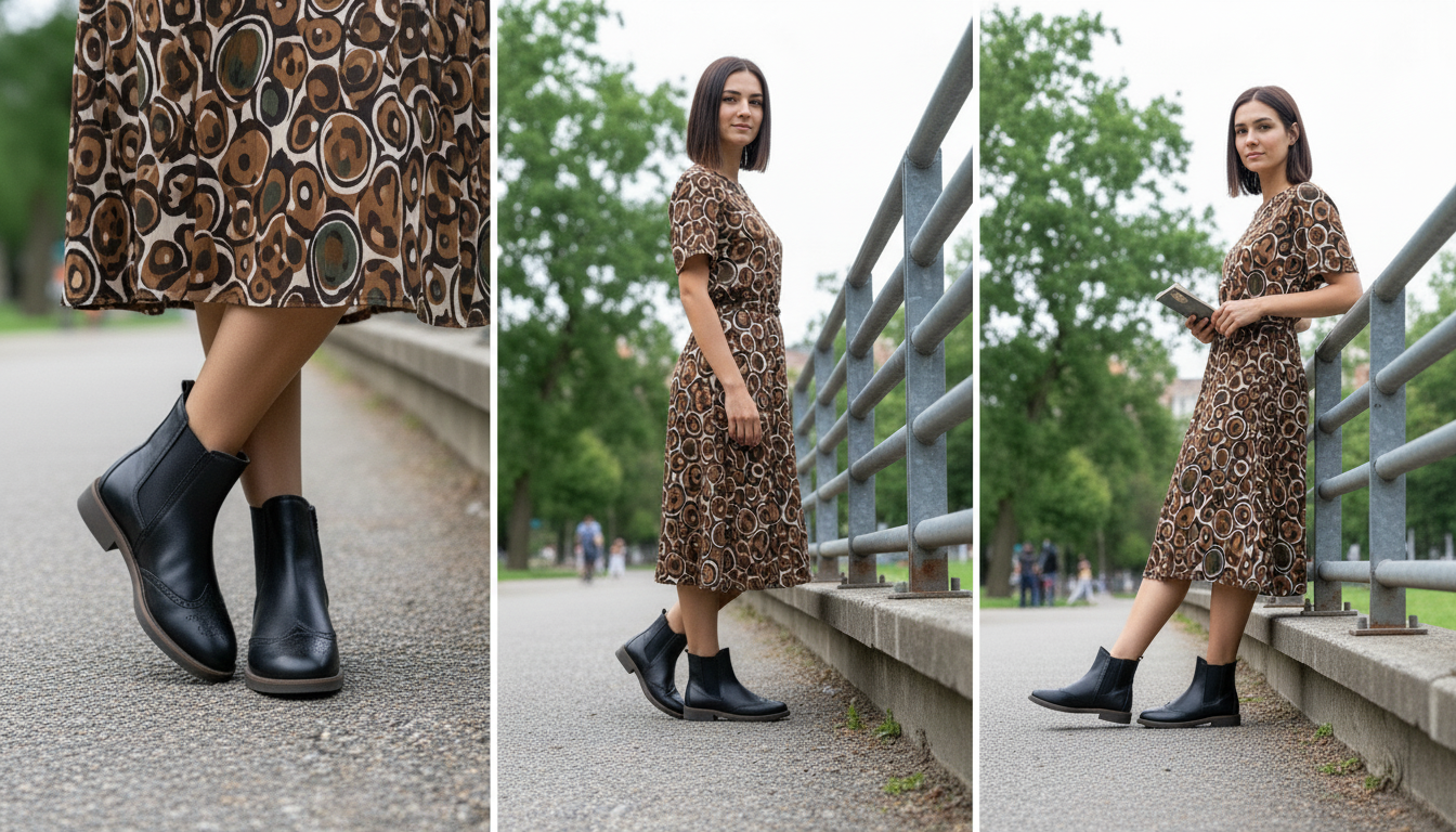 Chelsea Black Women Boots