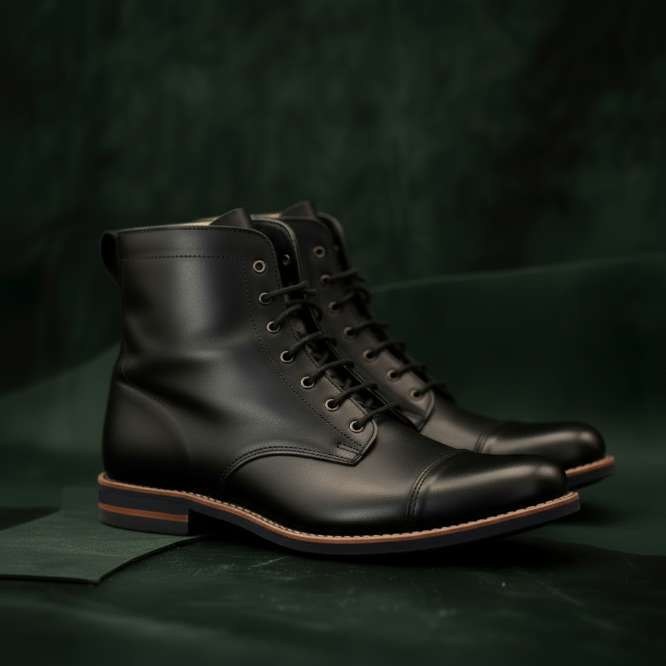Tâmega Boots Black Rubber Sole /// PRE-ORDER