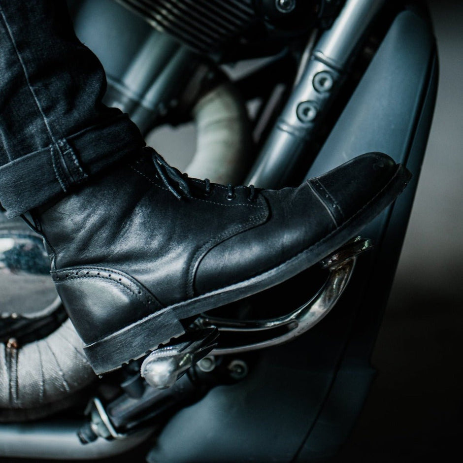 Tejo Black Boots - OldMulla - Boots Store, Handmade By George Family