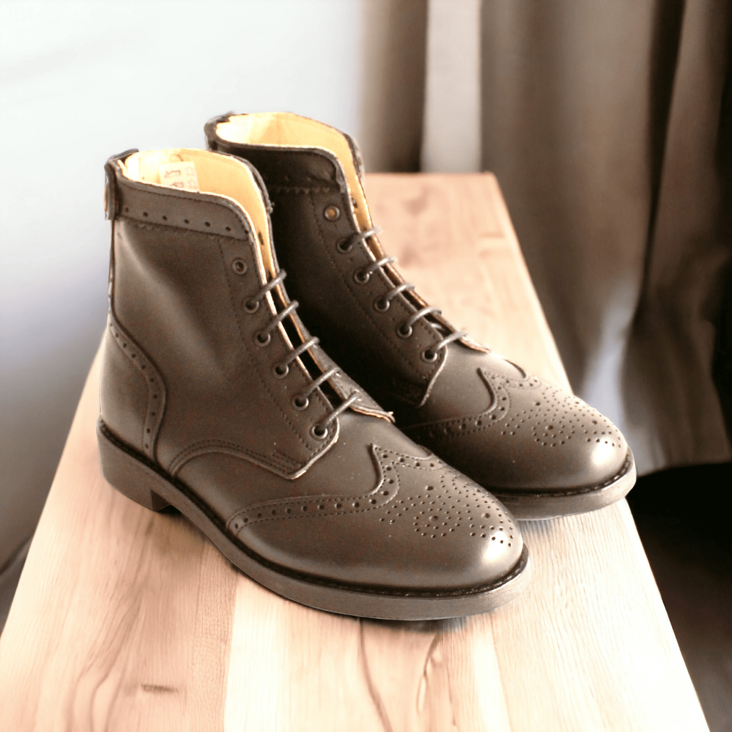Guadiana Black Boots - OldMulla - Boots Store, Handmade By George Family