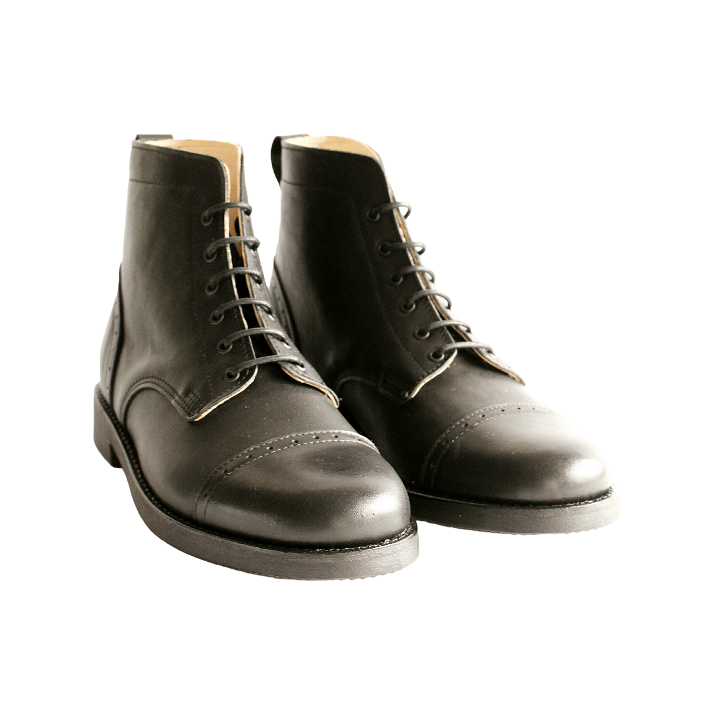 Tejo Black Boots - OldMulla - Boots Store, Handmade By George Family